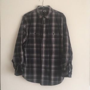 MENS Apt 9 Button-Up Sz Med.